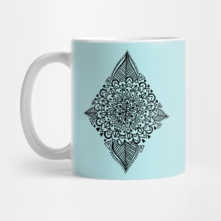 Mermaid Boho - Black Mug